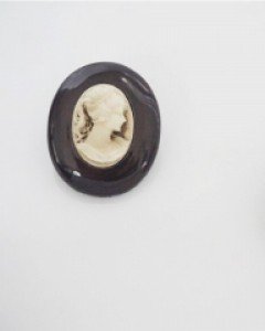 까메오 귀걸이 볼드한 브라운 카메오 이어링 엔틱쥬얼리 앤틱주얼리 40 50대 핸드메이드 귀걸이