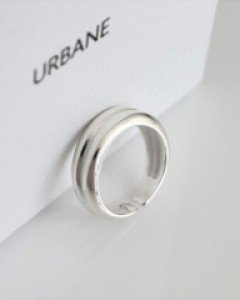 실버925 레이어드 앵게이지 반지