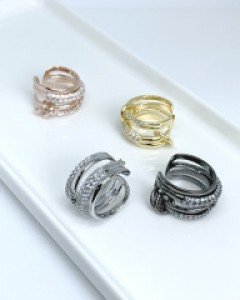 큐빅 미로링 반지