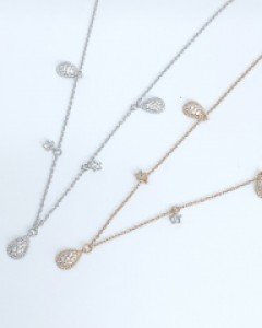 러빙 큐빅 목걸이