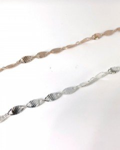 [실버] 샤론 트위스트 팔찌