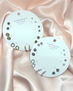 데일리 라운드 귀걸이