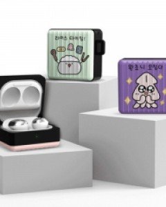 실버벨 귀염뽀짝 시즌10 버즈라이브/버즈프로/버즈2 아머케이스