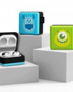 디즈니 몬스터 대학교 심플 버즈라이브/버즈프로/버즈2 아머케이스