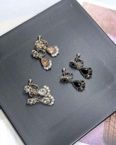 [당일출고][귀찌] 쁘띠 샹드리에 귀걸이