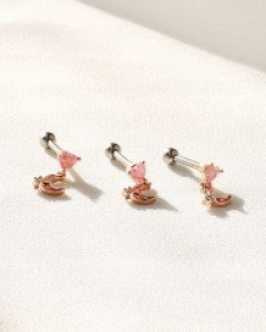 [낱개판매] 달에서 온 너에게 귓바퀴 아웃컨츠 피어싱