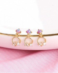 [낱개판매]비밀의 회전문 이너컨츠 아웃컨츠 드롭 피어싱(1ea)