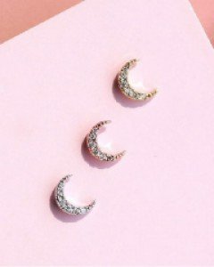 [낱개판매]달아 달아 연골 이너컨츠 피어싱(1ea)