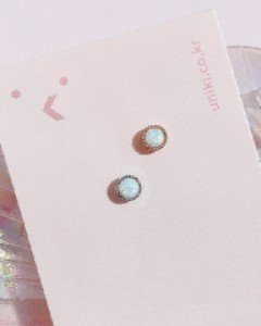 [낱개판매] 아이스 오로라 귓바퀴 아웃컨츠 피어싱