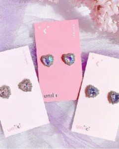 짝사랑 시그널 하트 귀걸이