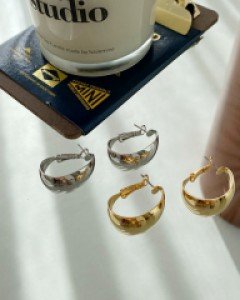 피플볼드링귀걸이