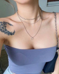 쓰리레이어드목걸이