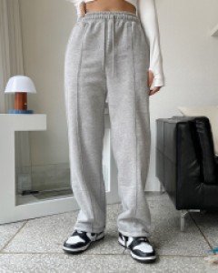 스트링와이드조거팬츠(기모)