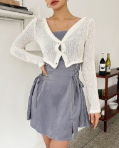 니즈크롭가디건