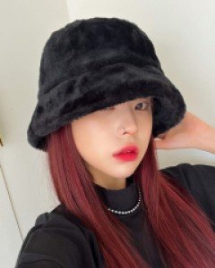 에코밍크버킷햇
