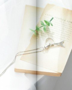 N18 N9080/진주포인트 에펠탑 네크리스