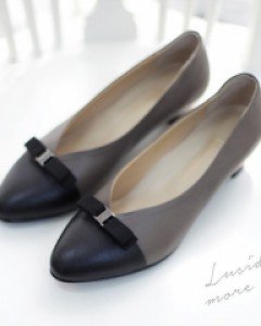 M107 S2274/아리엔 리본포인트 소가죽미들슈즈(주문폭주!)