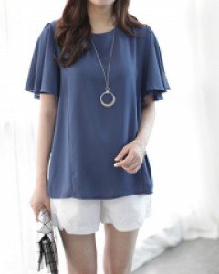 M80 BL2926/베니 소매트임 셔링 블라우스(강력추천!)