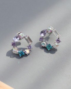 N18 E5392/레오나 큐빅 이어링