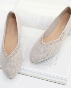 N42 S6432/슈바 니팅 플랫슈즈