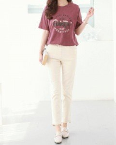 D59 SL7806/케스퍼 언발밑단 밴딩팬츠(주문폭주!)