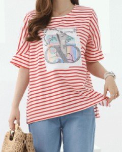 K58 TK8224/우즈벨 스트라이프 티셔츠(주문대폭주!)