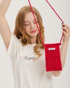 Roziluv cellbag Red velvet