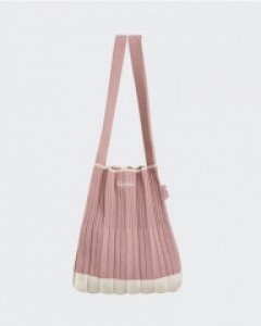 Roziluv pleats knit M Cherry blossom