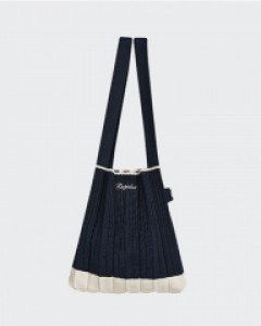 Roziluv pleats knit M Merry blue