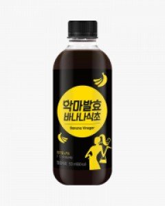 악마다이어트 바나나 발효식초 저온숙성 유기농 현미발효 음료 차 500ml 1병