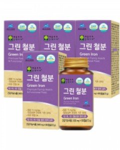 그린 철분 800mg x 90캡슐 x 4병 12개월분