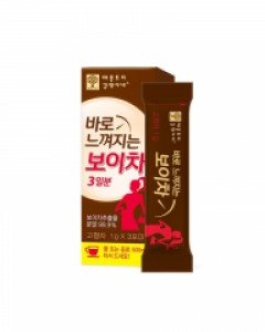 애플트리김약사네 바로 느껴지는 보이차 1g x 3포 1박스