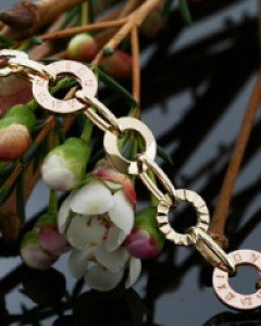 14K 18K 별자리 서클 노블 하트 팔찌 링 할로우 볼륨 볼드 체인 원 원형 로마자