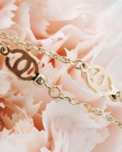 14K 18K 샤샤 큐빅 두줄 팔찌