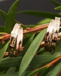 14K 18K 더블링 귀걸이 럭셔리 투링