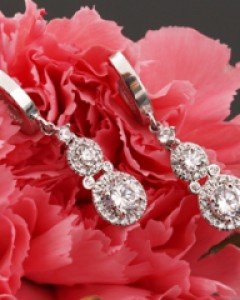 14K 18K 샤이니 써클 귀걸이