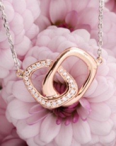 14K 18K 콤비 더블링 목걸이 투링 유니크 큐빅 다각형