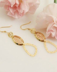 14K 18K 클래식 앵글 귀걸이