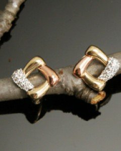 14K 18K 둥근 오픈 마름모 귀걸이 동글 네모 스퀘어 사각 박스 원터치