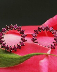 14K 18K 슬림 셔링 귀걸이