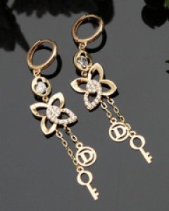 14K 18K D테일 귀걸이