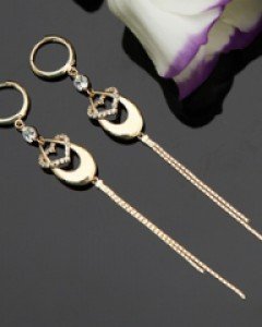 14K 18K 해일 롱 귀걸이