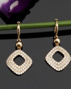 14K 18K 투링 볼드 귀걸이