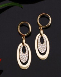 14K 18K 로이지 귀걸이