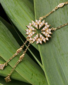 14K 18K 샹드리제 목걸이