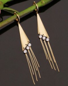 14K 18K 럭스 테론 귀걸이