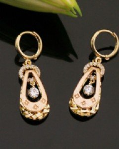 14K 18K 도이르 귀걸이