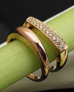 14K 18K 토리아 반지