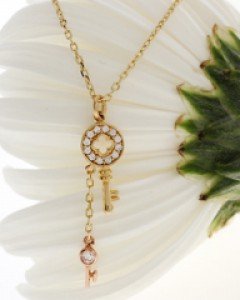 14K 18K 틴틴 키 목걸이