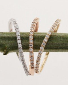 14K 18K 스위티 웨이브 반지